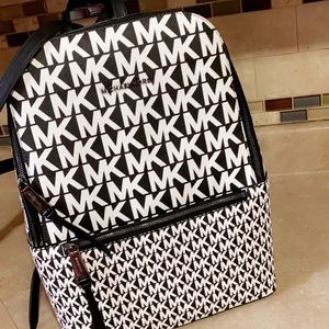 Michael Kor Adele logo backpack